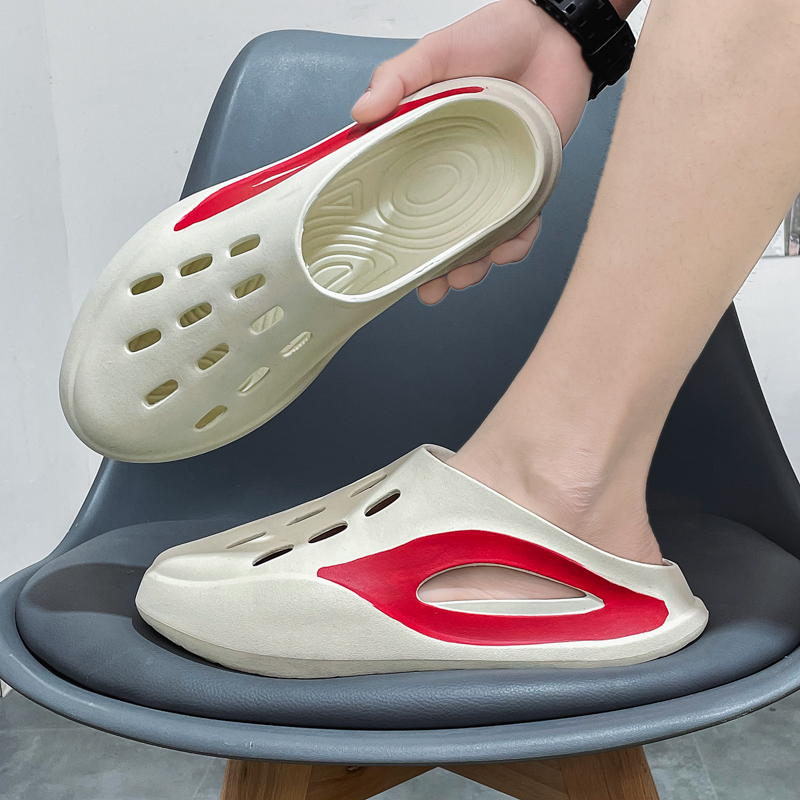  Men Lightweight Thickened Quick-Drying Shower Shoes  Non Slip Casual Home Pillow Slides _voghion.com