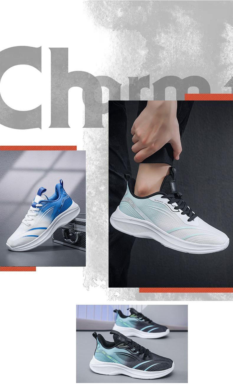 [] Large size sports and leisure running shoes, ultra light men's shoes_voghion.com