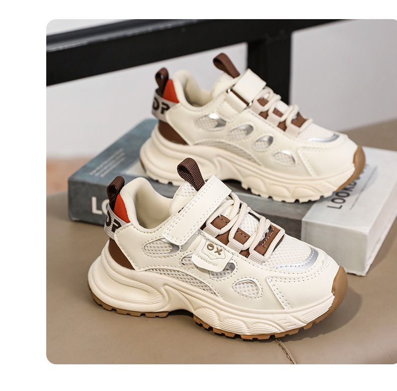 Impression Wind Autunno Sport e Tempo Libero Studente Versatile Bambini Scarpe Outdoor_voghion.com