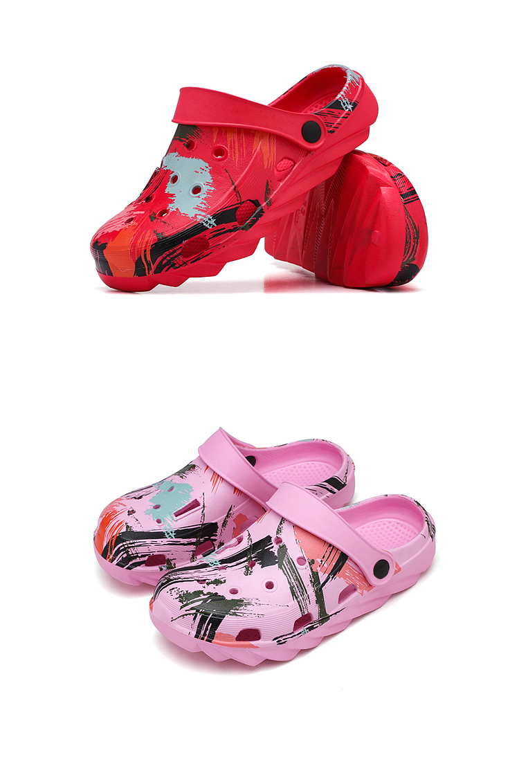  Scarpe per bambini Zoccoli Sandali comodi Scarpe estive Pantofole in rete traspirante Giardino casual_voghion.com