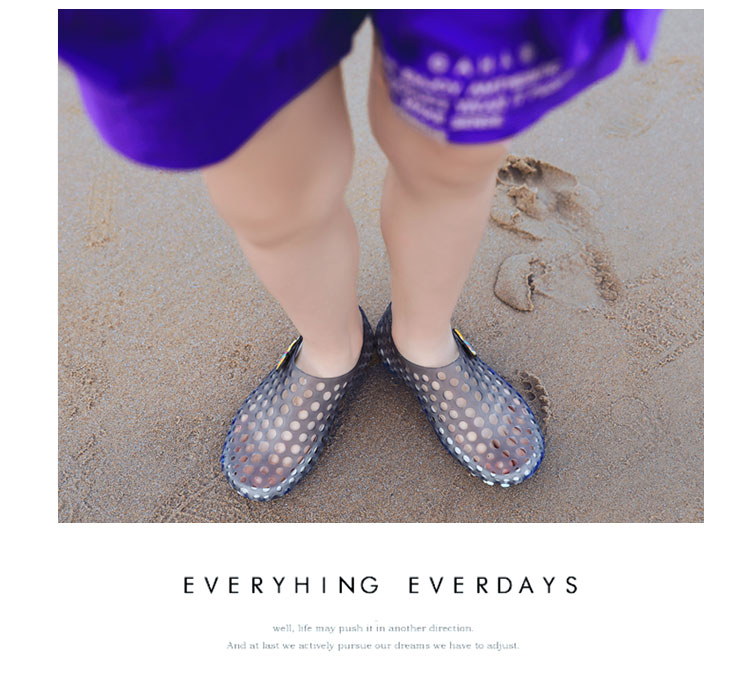 Kinderschuhe Clogs Mesh Hausschuhe Leichte Sommer Strandsandalen Wanderschuhe_voghion.com