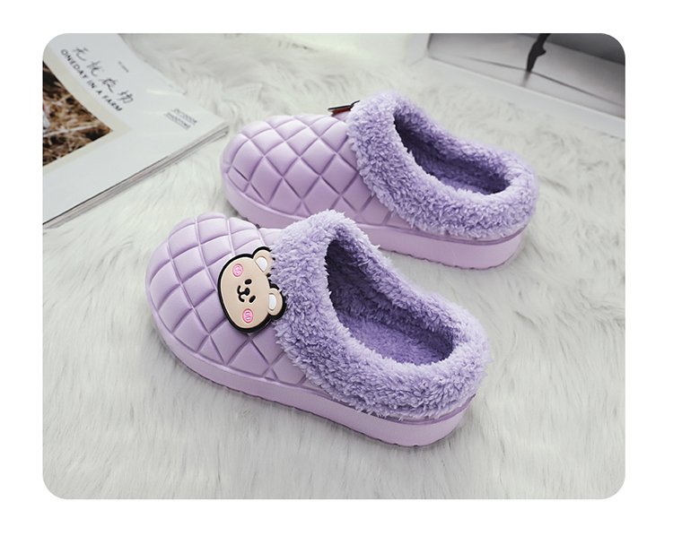   Kids Indoor Home Slippers Non Slip Cotton Slippers Home  Bedroom  _voghion.com