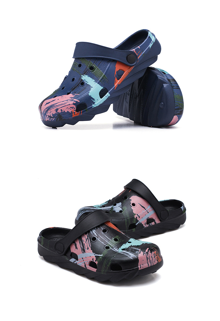  Scarpe per bambini Zoccoli Sandali comodi Scarpe estive Pantofole in rete traspirante Giardino casual_voghion.com