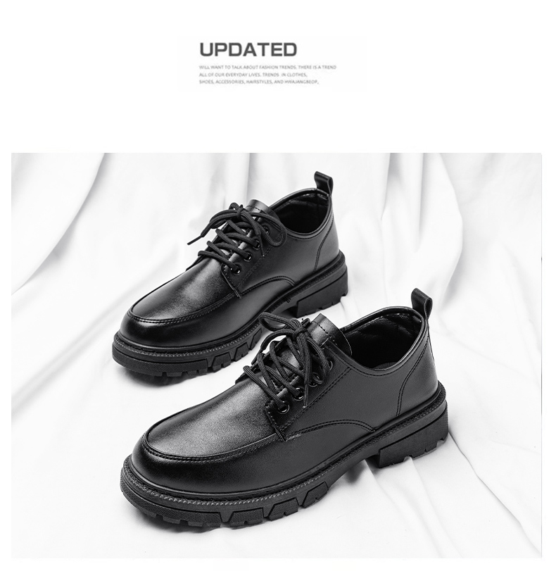 Hommes sans lacet plat mocassins affaires robe de mariée chaussures respirant en cuir verni Oxfords formels_voghion.com