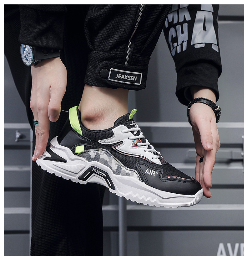 Mens Sneakers Lightweight Mesh Breathable for Sport Tennis Gym Jogging Training_voghion.com