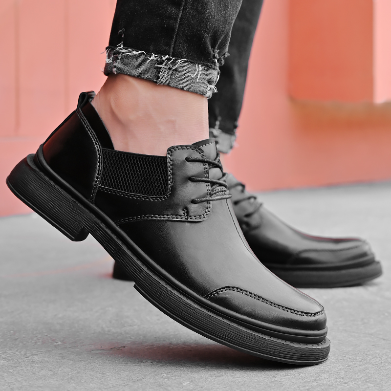 Slip da uomo in pelle comoda, casual, trekking, passeggiate, escursionismo, leggero_voghion.com