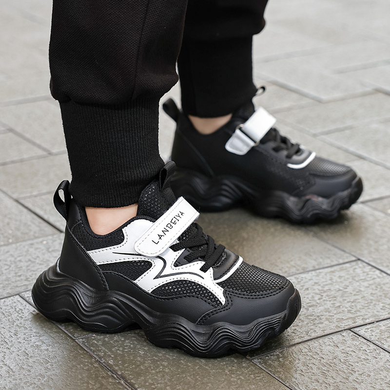 Seasons Leather Face Casual Running Sneakers_voghion.com