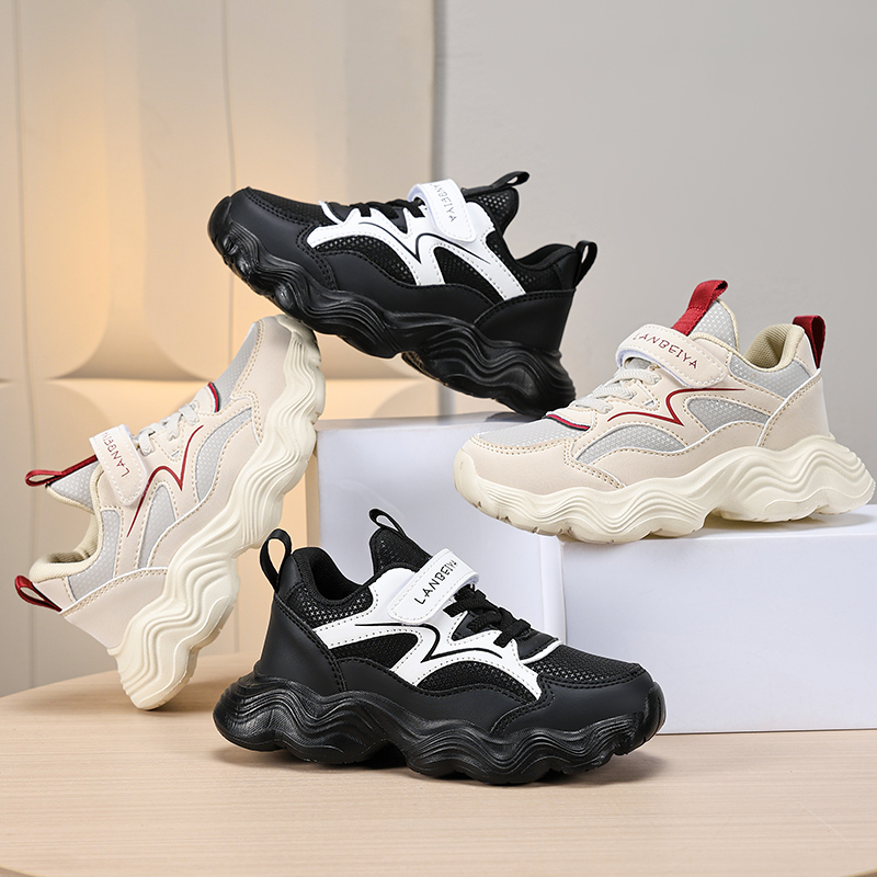 Seasons Leather Face Casual Running Sneakers_voghion.com