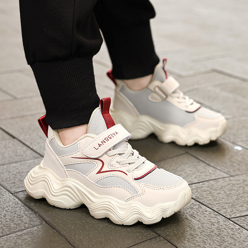 Seasons Leather Face Casual Running Sneakers_voghion.com