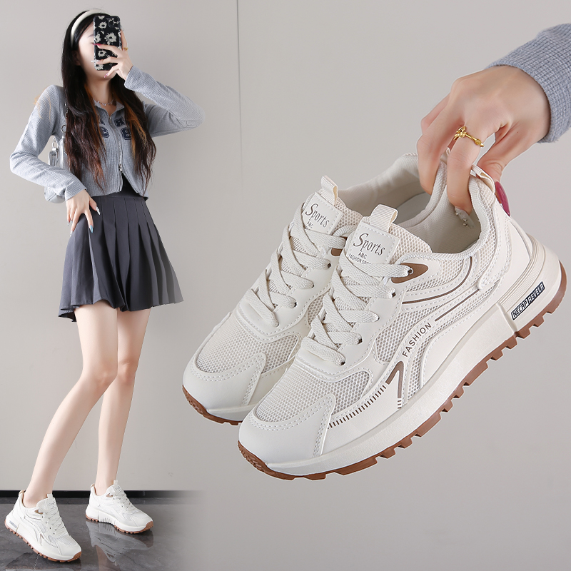 Chuangda Women's 5501 Four Seasons Forrest Gump Ins Super Fire Intelligent Smoked Scarpe da corsa piatte_voghion.com