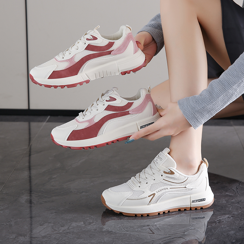 Chuangda Women's 5501 Four Seasons Forrest Gump Ins Super Fire Intelligent Smoked Scarpe da corsa piatte_voghion.com