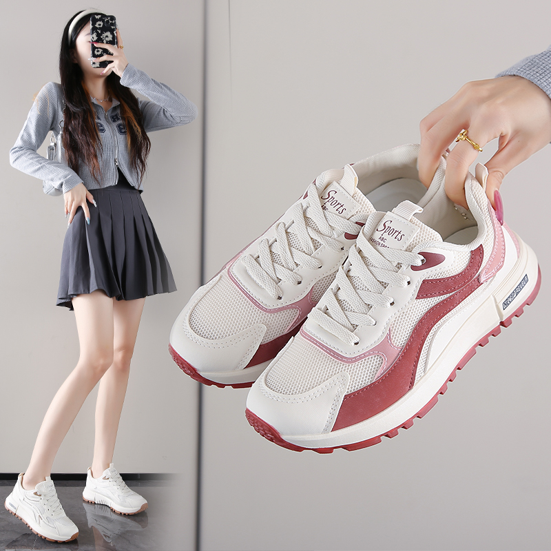 Chuangda Women's 5501 Four Seasons Forrest Gump Ins Super Fire Intelligent Smoked Scarpe da corsa piatte_voghion.com