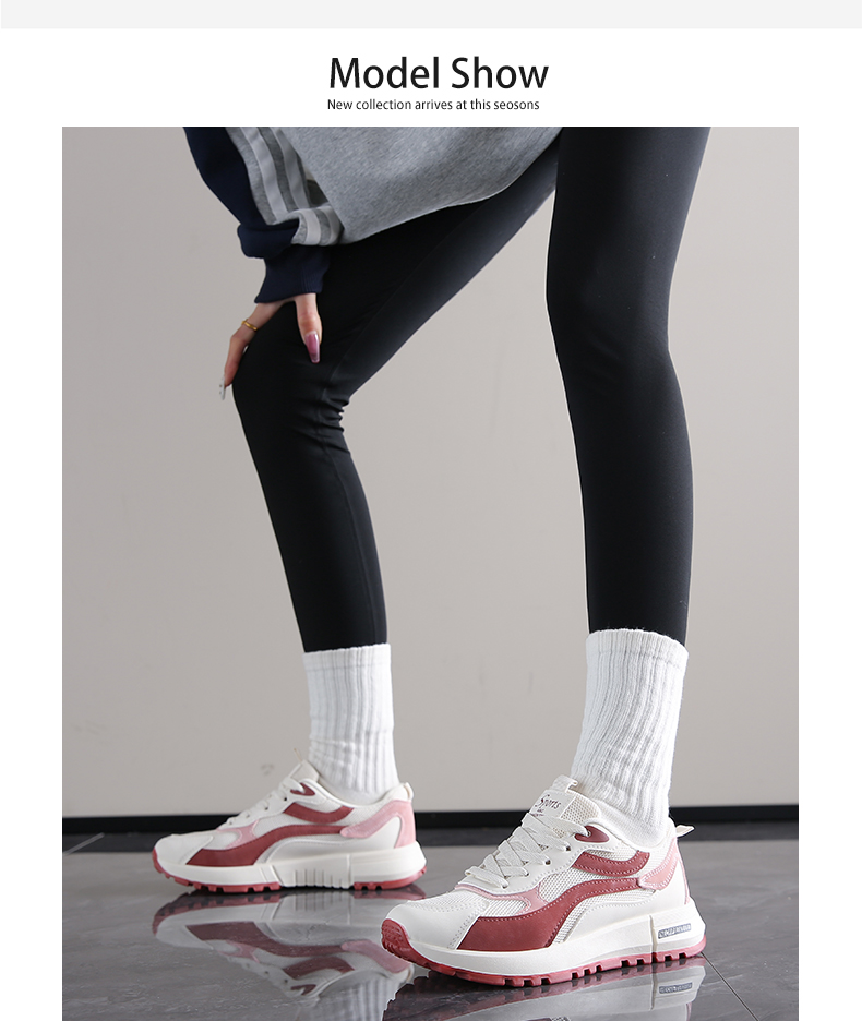 Chuangda Women's 5501 Four Seasons Forrest Gump Ins Super Fire Intelligent Smoked Scarpe da corsa piatte_voghion.com
