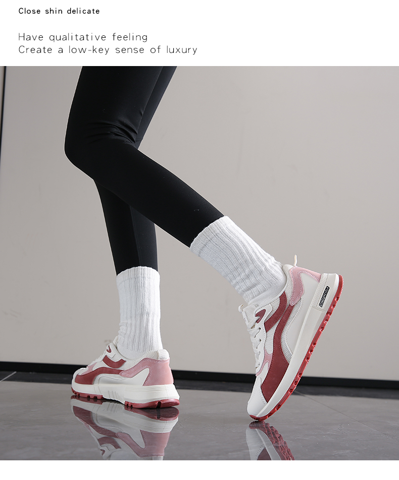 Chuangda Women's 5501 Four Seasons Forrest Gump Ins Super Fire Intelligent Smoked Scarpe da corsa piatte_voghion.com