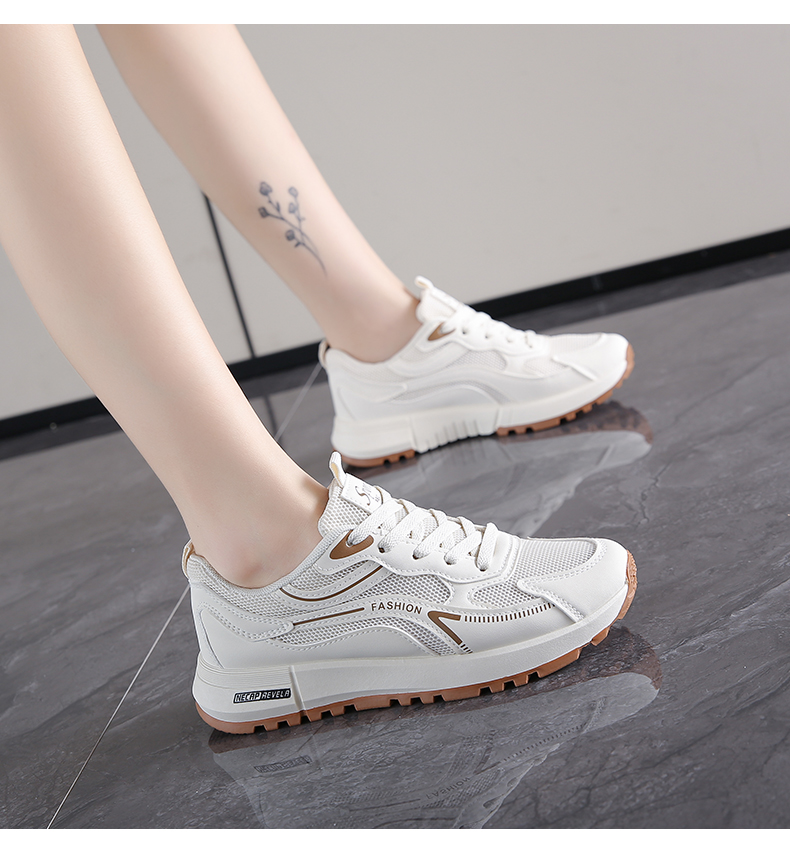Chuangda Women's 5501 Four Seasons Forrest Gump Ins Super Fire Intelligent Smoked Scarpe da corsa piatte_voghion.com