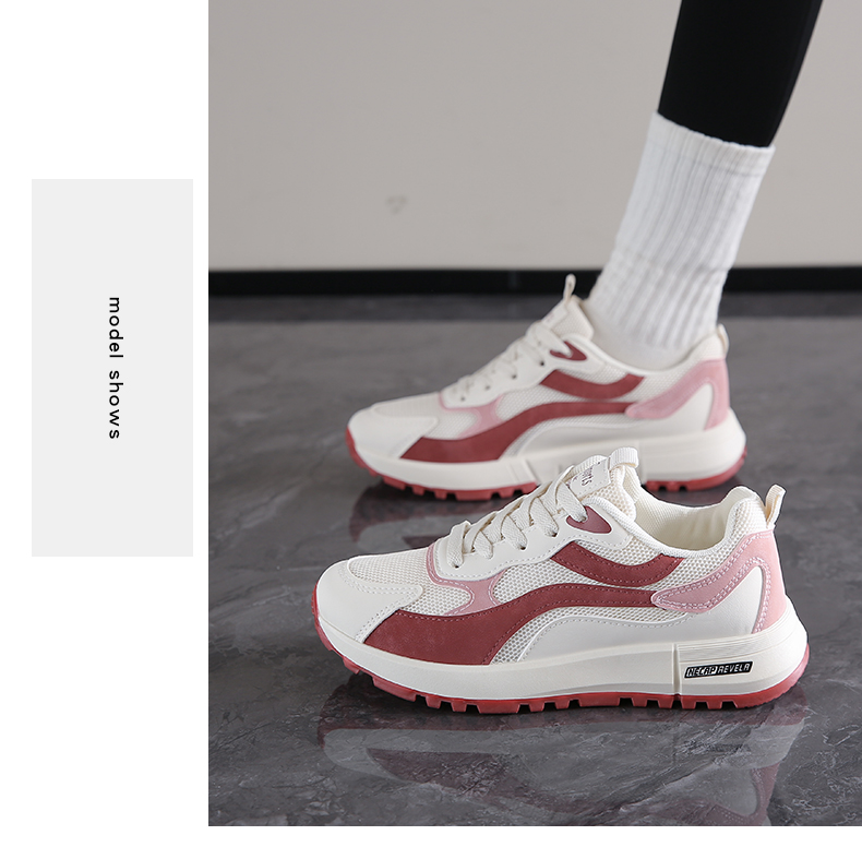 Chuangda Women's 5501 Four Seasons Forrest Gump Ins Super Fire Intelligent Smoked Scarpe da corsa piatte_voghion.com