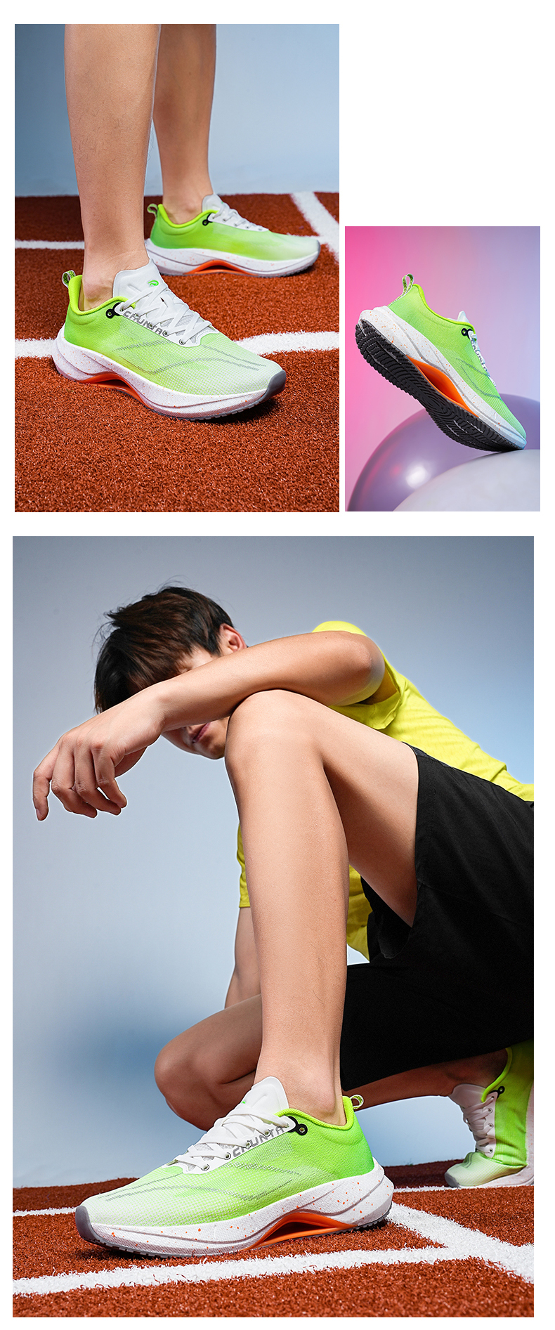 Autumn and winter popcorn sports running shoes with inner lining for the eighth day footwear industry_voghion.com