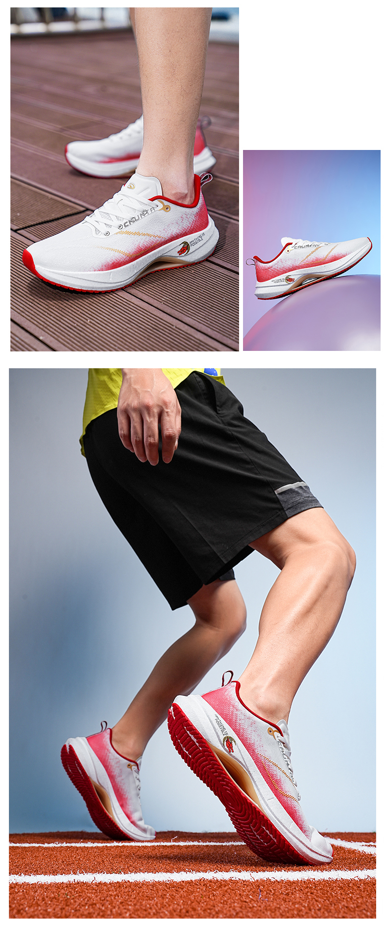 Autumn and winter popcorn sports running shoes with inner lining for the eighth day footwear industry_voghion.com