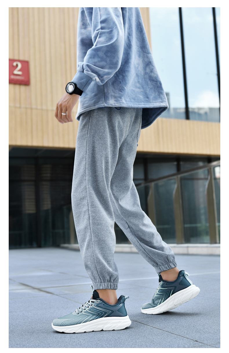 First sight of sports and leisure men's oversized breathable mesh shoes, running shoes_voghion.com