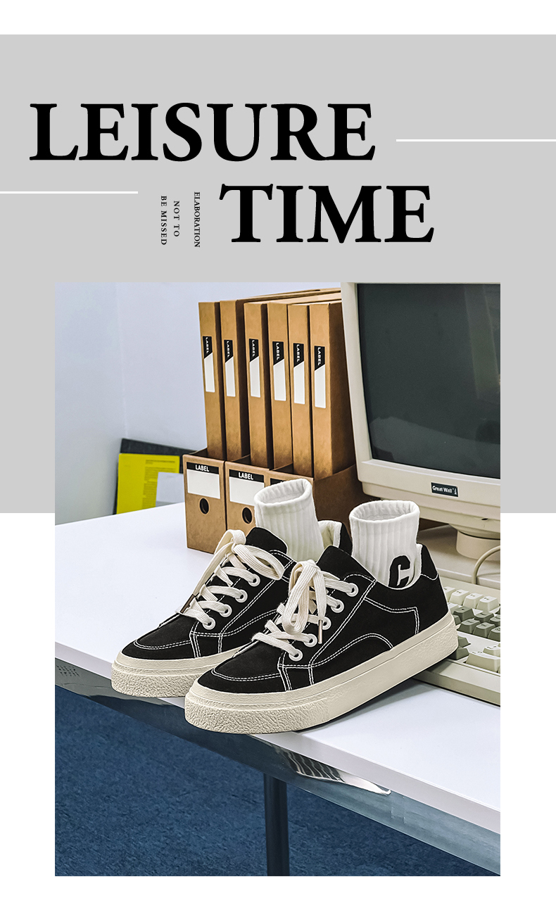 Cold sticky breathable solid color small crowd canvas China-Chic low top men's shoes_voghion.com