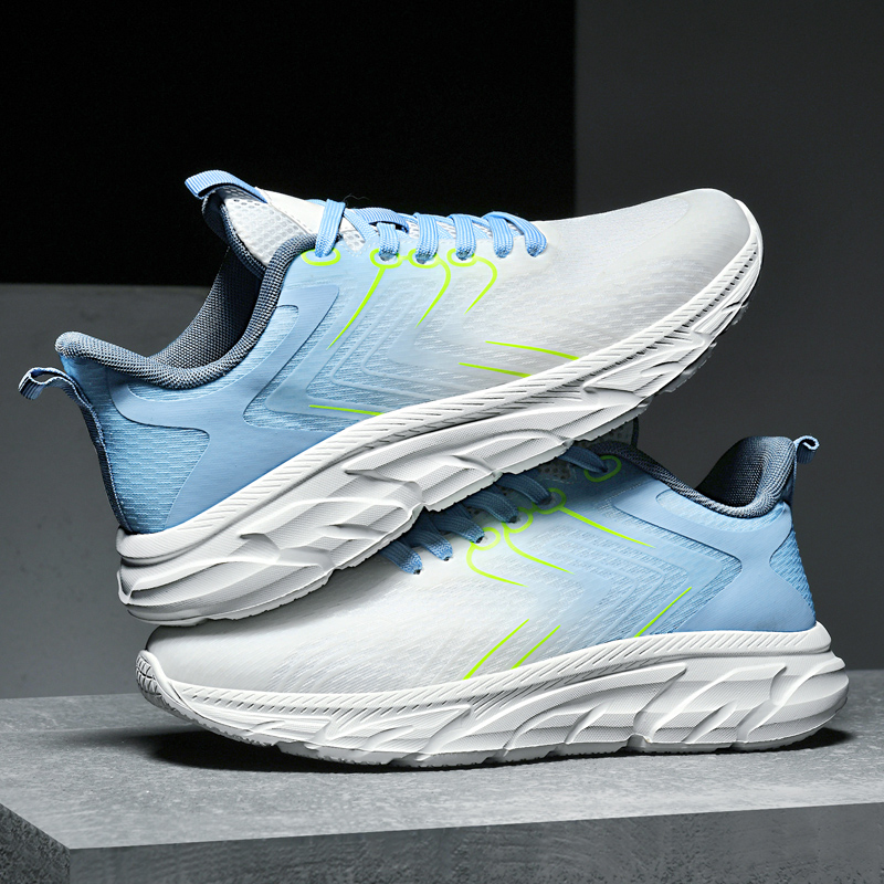 First sight of sports and leisure men's oversized breathable mesh shoes, running shoes_voghion.com