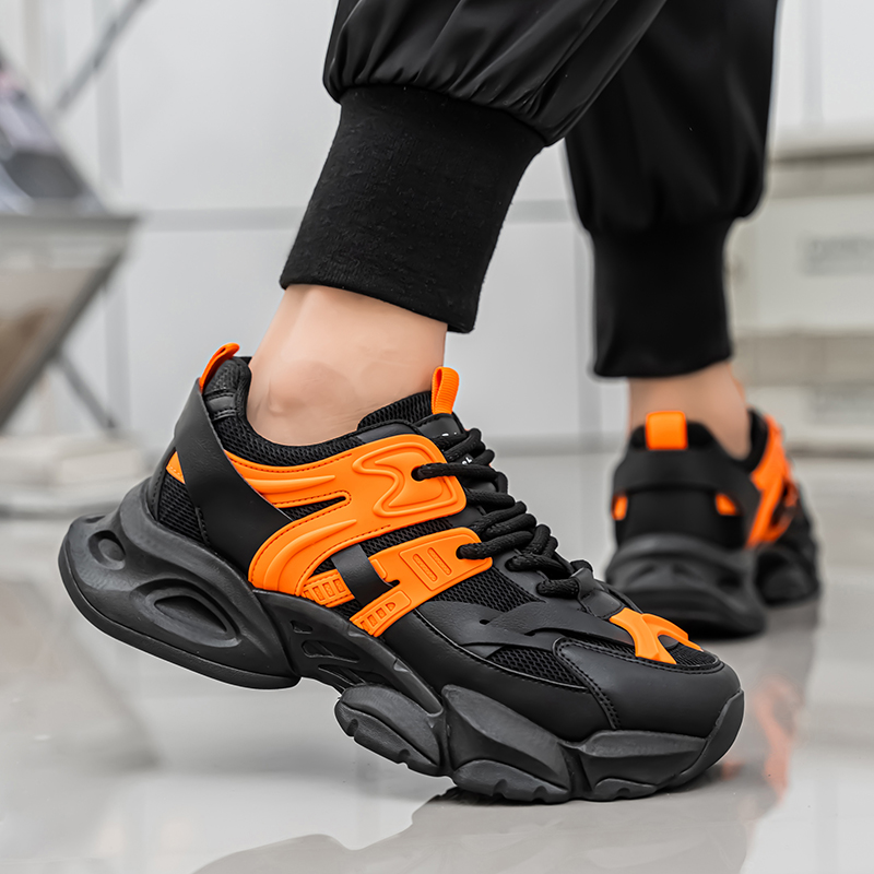 New Four Seasons Fashion Lace-up Men's Outdoor Sports Running Casual Shoes_voghion.com
