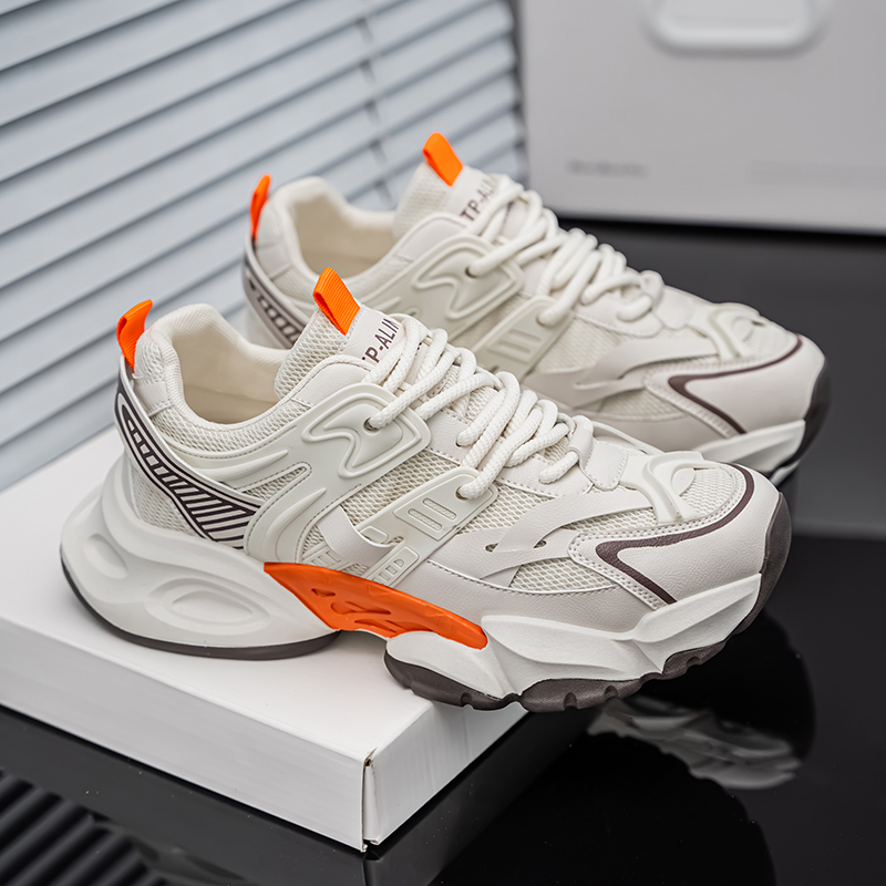 New Four Seasons Fashion Lace-up Men's Outdoor Sports Running Casual Shoes_voghion.com
