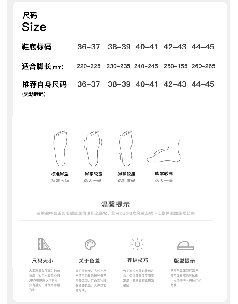 【二艺】爆款狗狗半包毛毛鞋家居保暖冬季包头厚底棉拖鞋女