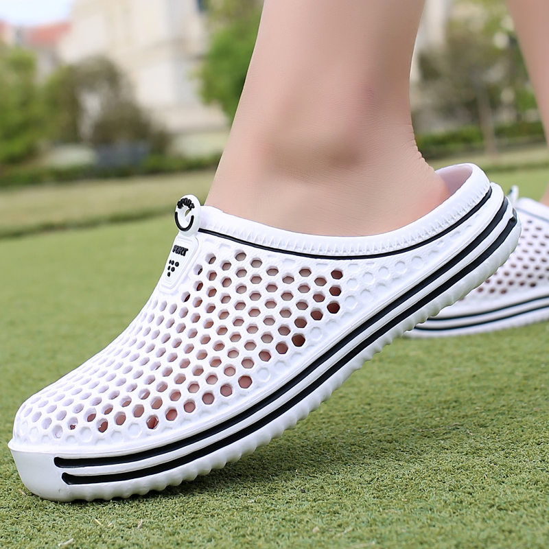 [, Never Out of Stock] Couple style slippers, sandals, bird's nest shoes, hole shoes_voghion.com