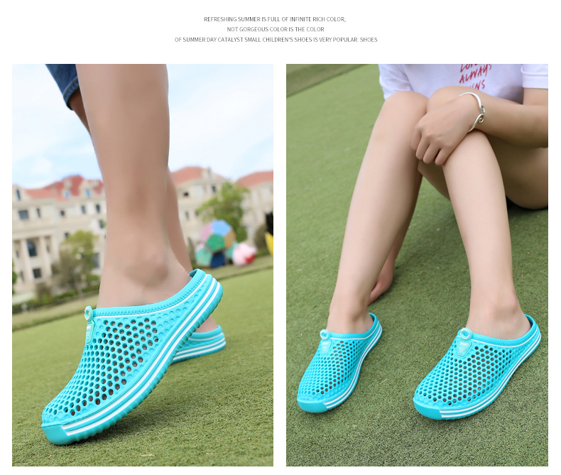 [, Never Out of Stock] Couple style slippers, sandals, bird's nest shoes, hole shoes_voghion.com