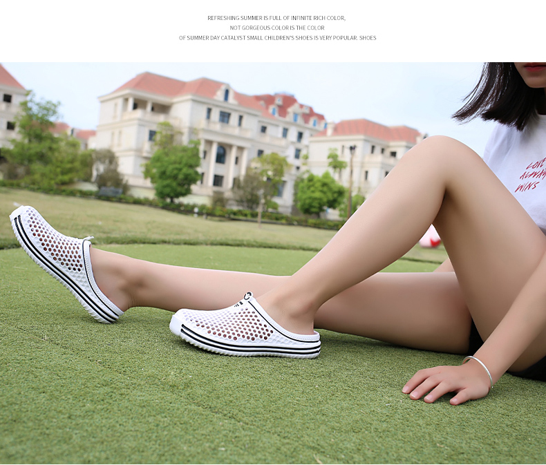 [, Never Out of Stock] Couple style slippers, sandals, bird's nest shoes, hole shoes_voghion.com