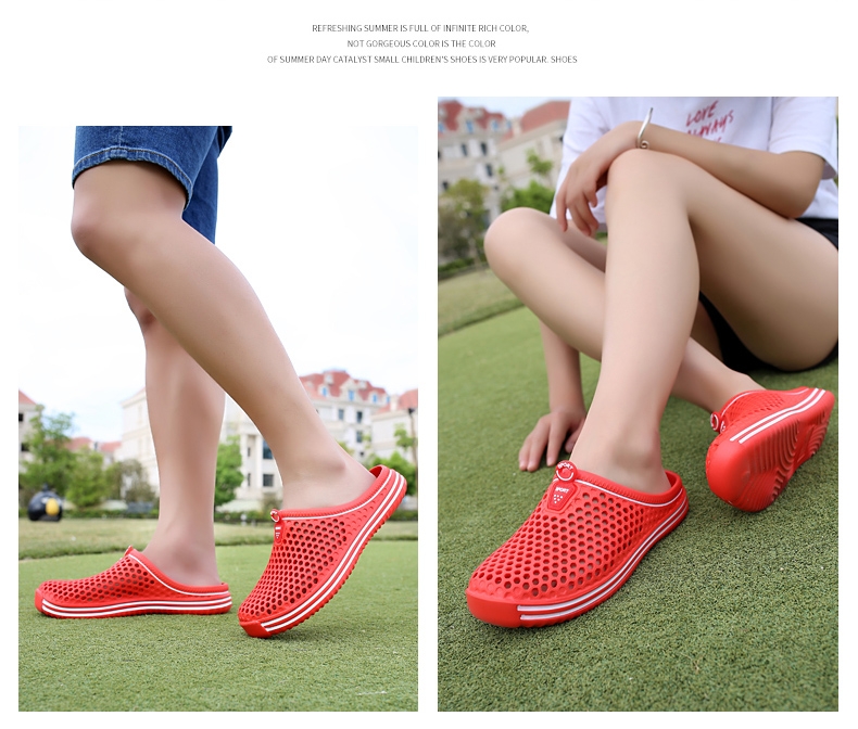 [, Never Out of Stock] Couple style slippers, sandals, bird's nest shoes, hole shoes_voghion.com