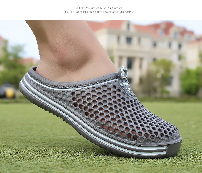 [, Never Out of Stock] Couple style slippers, sandals, bird's nest shoes, hole shoes_voghion.com