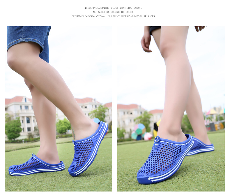 [, Never Out of Stock] Couple style slippers, sandals, bird's nest shoes, hole shoes_voghion.com