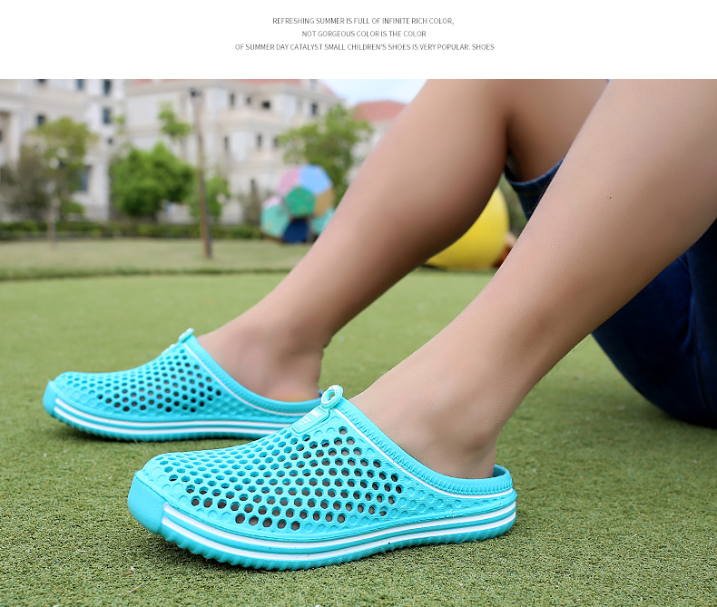 [, Never Out of Stock] Couple style slippers, sandals, bird's nest shoes, hole shoes_voghion.com