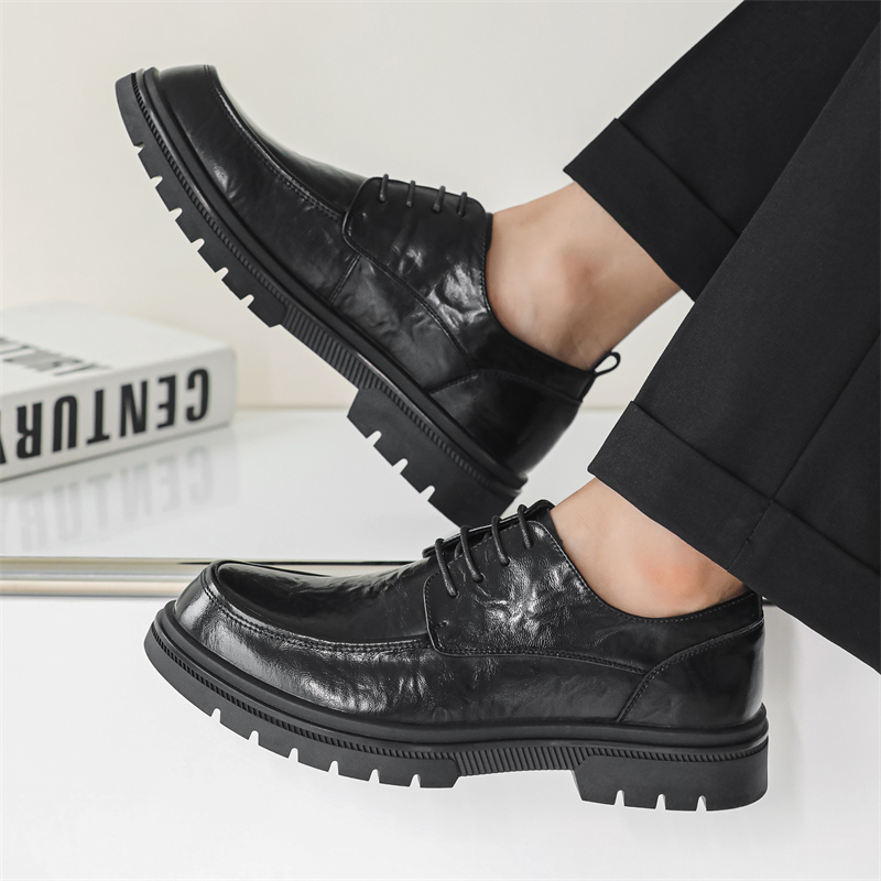 Business dress fashion leather shoes_voghion.com