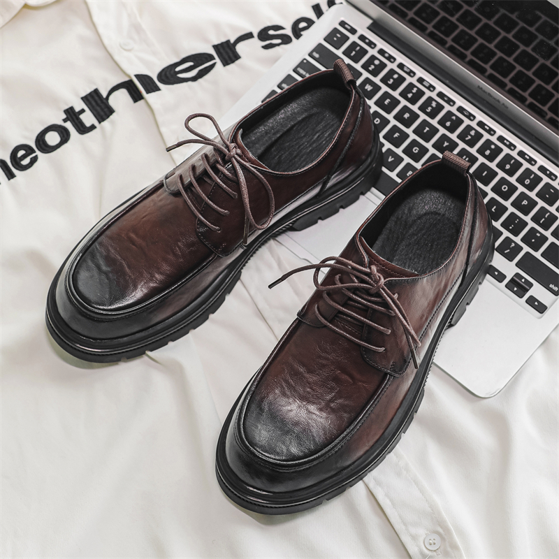 Business dress fashion leather shoes_voghion.com