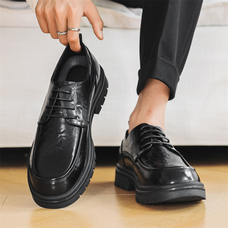 Business dress fashion leather shoes_voghion.com