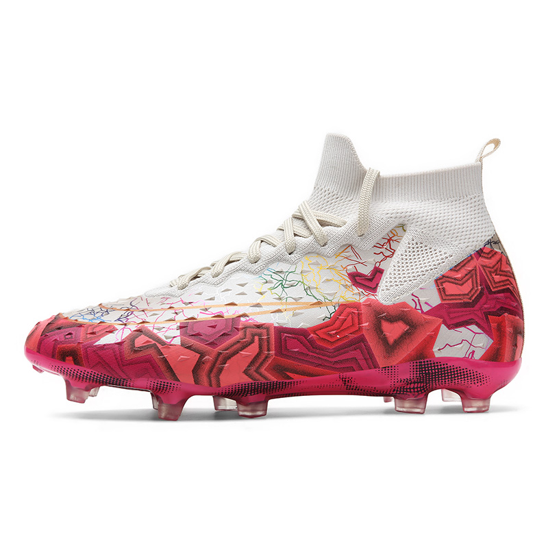 Scarpe da calcio da uomo senza cuciture di alta qualità Scarpe da calcio a spighe lunghe da donna Scarpe da calcio a spighe lunghe Scarpe sportive per adulti EU33-46_voghion.com