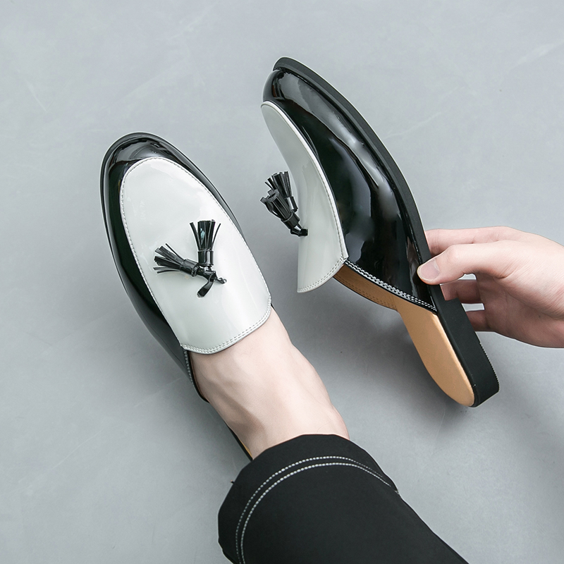 吉鑫鞋业-吉鑫773 775 跨境包头半托皮鞋38-46