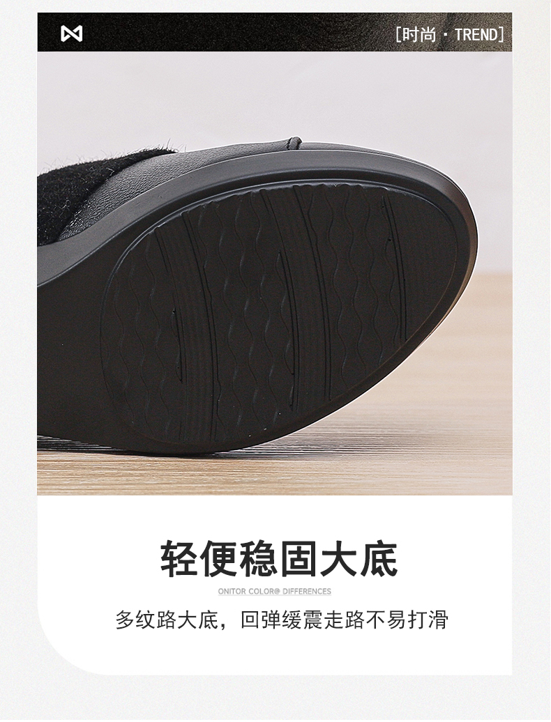 妈妈半拖真皮面料聚胺脂底时装百搭显档次高跟底35~40