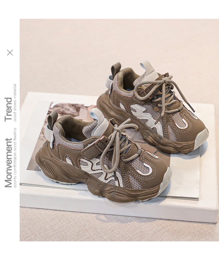 Baskets enfant garçon chaussures sport casual polyvalentes_voghion.com