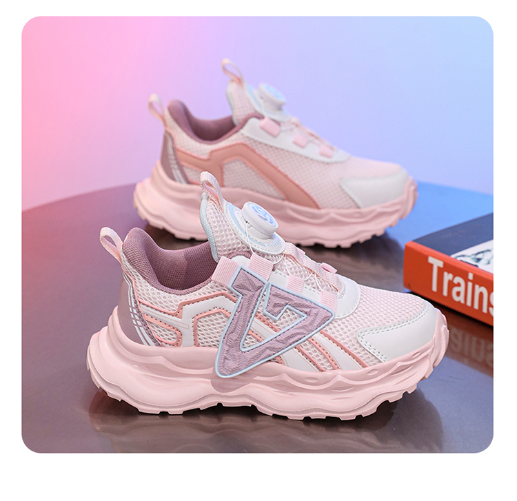 Boys Lightweight Breathable Mesh Sneakers For Active Kids_voghion.com