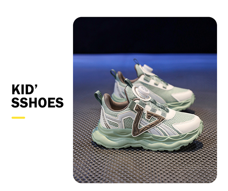 Boys Lightweight Breathable Mesh Sneakers For Active Kids_voghion.com