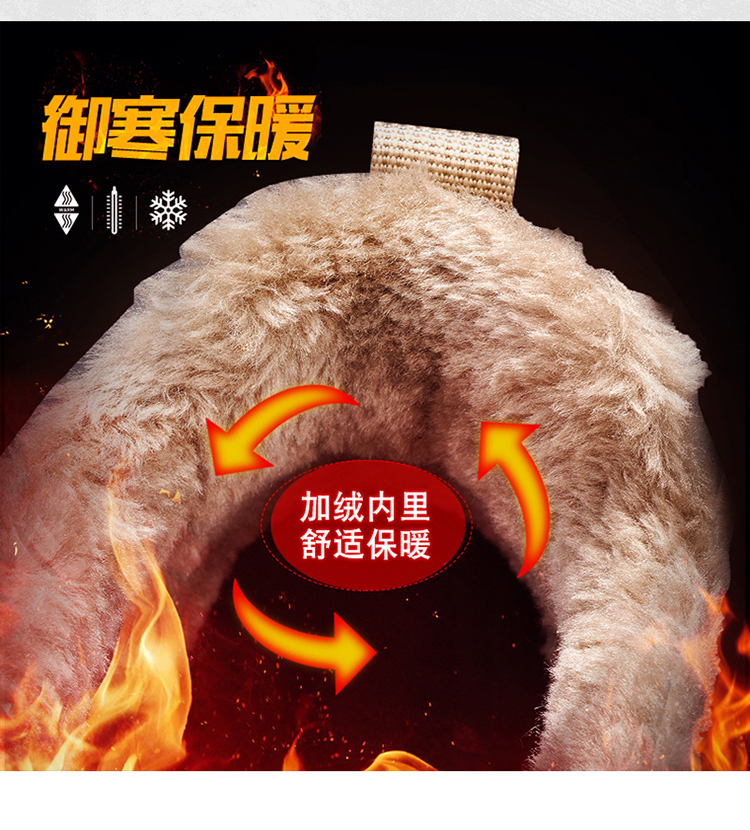 梦想鞋业冬季新款百搭运动阿甘休闲加绒板鞋