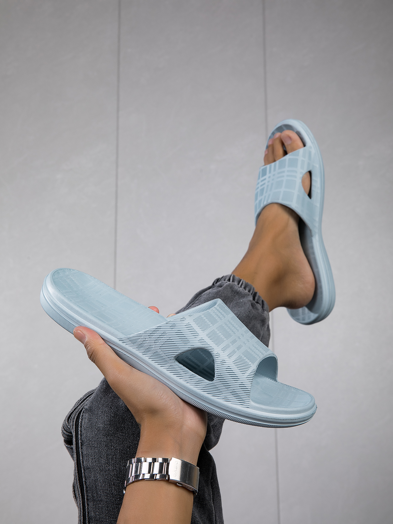 Chaussons d'intérieur légers en EVA Xiyin pour hommes 41-44 Lot 7_voghion.com