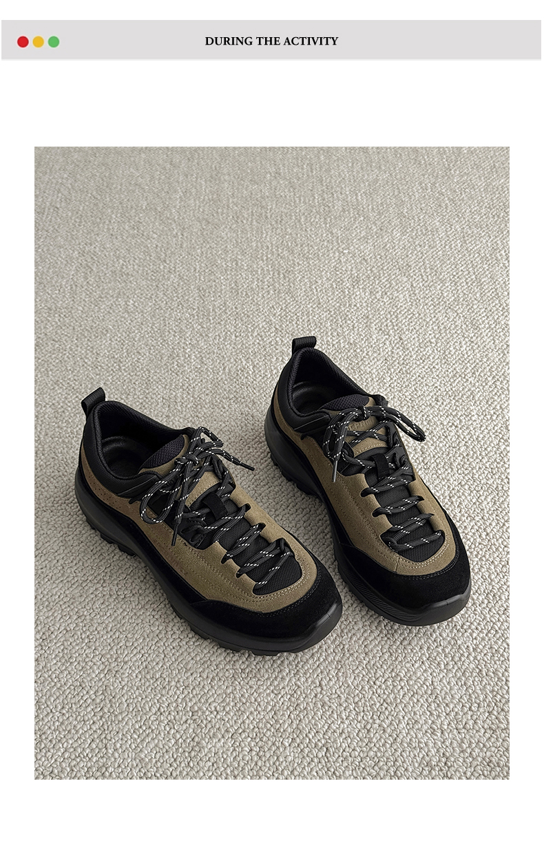【青远60526】男鞋休闲运动户外徒步美式机能风工装登山鞋