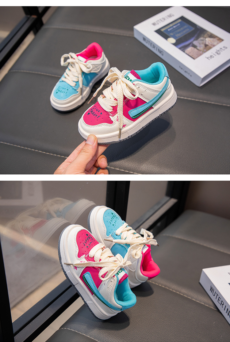 chaussures de sport décontractées assorties en cuir imperméable à lanières de cuir de canard mandarin de nouvelle collection automne et hiver_voghion.com