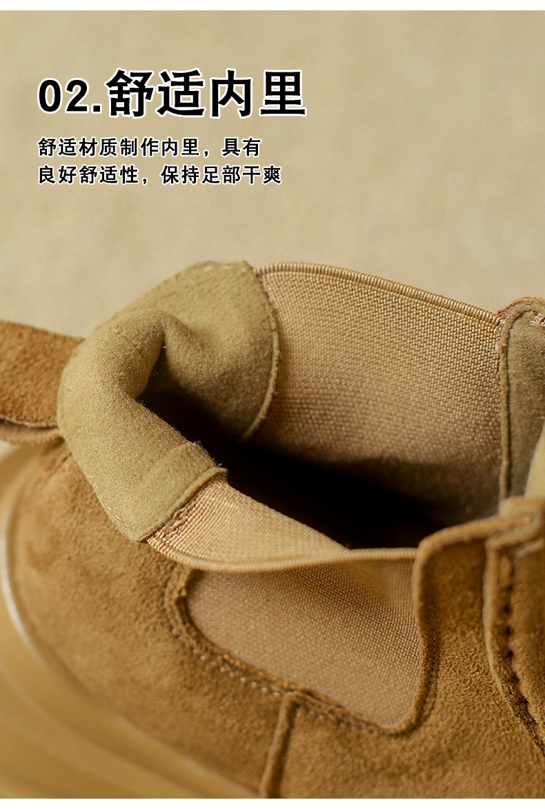 涌哥女鞋 7006 松糕厚底马丁靴美拉德工装靴百搭气质短靴潮